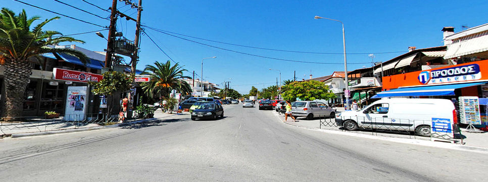 Pefkohori Main Road